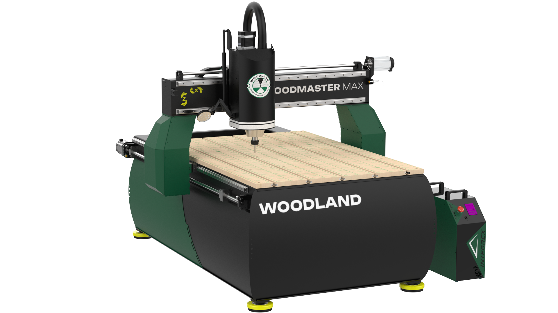 WOODMASTER MAX - WOODLAND — российский производитель фрезерных и лазерных  станков с ЧПУ для хобби и бизнеса